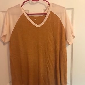 Mustard Yellow Short Sleeve
